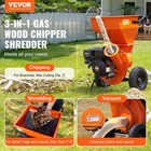 3  212cc Single Stage 7hp Wood Chipper Shredder 4 1kw Gasoline Engine