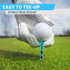 Full Choice100 Pack 3-1 4  Plastic Golf Tees  Enhanced Durability   Stability