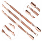 Cuticle Pusher Remover Nail Cleaner Manicure Pedicure Stainless Steel Tool Set