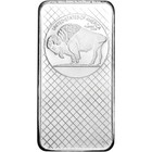 10 Oz  Silvertowne Silver Bar - Buffalo Design - 999 Fine