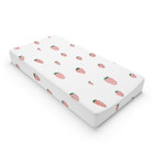 Ultra Soft Baby Changing Pad Cover Cute Strawberry Print Breathable Fabric