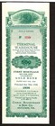 1926 6  First Mortgage Gold Bond Terminal Warehouse Milwaukee  Wi   Vf W Coupons