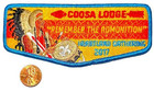 Boy Scout Bsa Oa Coosa Lodge 50 Greater Alabama 2017 Heartland Gathering Flap