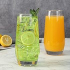 18 Ounce Highball Drinking Glasses Set Of 4  Large Tall Cups  Lead-free Cryst   