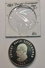 President Dwight D  Eisenhower 1969 Silver Medal Token Commemorative Coin