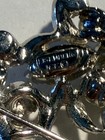Eisenberg Ice Vintage Rhinestone Brooch Pin With Multi-layer Pear Design  2