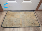 Pdx Portland Airport Carpet Vintage Authentic 30 x18  Hemmed Lot C