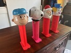Vintage Giant 12    Musical Pez Dispenser Charlie Brown Snoopy Santa Clown