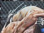 Nate Diaz Ufc Autograph Signed 16x20 Canvas W    209    Inscription Beckett Coa