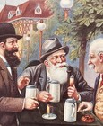 Antique German Beer Poster Lion Brewing Co Pennsylvania Bier Brewery Advertising