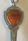 Reese   s Oakdale California Keychain Vintage Souvenir Spoon Collectible