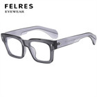Men Women Thick Frame Reading Glasses Blue Light Blocking Fashion Glasses