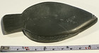 Vintage Original - Inuit Soapstone Carving Of Halibut - Signed - M  Topitok