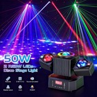 2 Arms Stage Light Led Moving Head Beam Light Bee Eye Laser Dj Disco Party Club