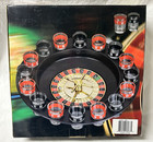 Drinking Game Glass Roulette - Drinking Game Set  2 Balls And 16 Glasses  