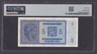  pmg-55  Unissued 1938 Czechoslovakia 5 Korun P-28a Series-a054
