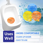 Urinal Screen Deodorizer 12 Pack Scented Anti Splash Urinal Mats Fresh Pads