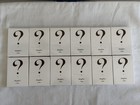 12 Deck Lot The Question Playing Cards Coterie Uspcc Sealed Brand New Rare