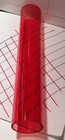 1 Pc 2  X 1 3 4  Red Clear Acrylic Plexiglass Lucite Plastic Tube 12    Inch Long