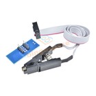 1x Soic8 Sop8 Flash Chip Ic Test Clips Socket Adpter Bios 24 25 93 Programmer