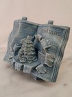 Vintage Ceramic Mold  twas The Night Before Christmas  Holiday Table Decor
