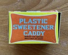 Vintage Nescaf   Plastic Sweetener Caddy Nib Retro 70   s Vibe Mod Decor Prop Cool