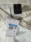 Men   s White Nike Baseball Pants Size M Black Stripe New With Tags