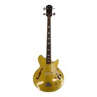 Epiphone Jack Casady Semi-hollow Bass Gold Top Free Shipping