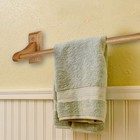 Dalton 24 In  Towel Bar In Honey Oak