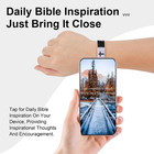 Daily Bible Verse Jesus Is King Bracelet  Christian Jesus Wearable Bracelet Wris