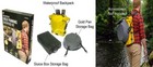Green Large Gold 1 8    1 2  Classifier Screen   Gold  Panning Kit   Backpack