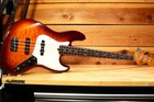Fender 2000 American Deluxe Jazz Bass Ltd Ed Rare  Quilt Top Sunburst Usa 66609