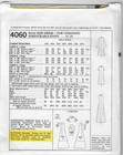 Original Vintage Mccall s Sewing Pattern 4060 Misses  Half Size Dress 12-1 2