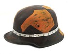 German Ww1 M1916 Stahlhelm Helmet With Period Camoflage Pattern Hand Aged