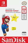 New Sandisk 256gb Microsdxc Uhs-i Memory Card For Nintendo Switch  Super Mario