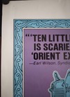 Ten Little Indians 1975 Movie Original Theatrical One Sheet Poster  27 x 41 