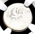 Roman Impertorial  Marc Antony Silver Denarius  32-31 B c   Legionary  Ngc Ag