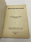 1939 Missouri Pacific Railroad Company Schedule Of Wages Yardmen Rr Railway Trai
