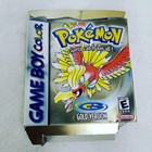 Authentic Original Pokemon Gold Version Game Boy Color Box Only Read 