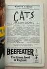 Cats Broadway Playbill Jan 1984 Betty Buckley  Terrence Mann Andrew Lloyd Webber
