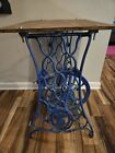 Vintage Cast Iron Treadle Singer Sewing Machine Table