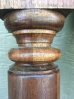 Vintage Antique Solid Wood Newel Post s  42  To 46  Architectural Church Salvage