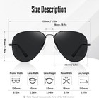 Tac Hd Polarized Aviator Sunglasses For Women Men Unisex Sports Driving Sunglass
