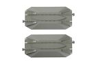 Kato  2-142 Ho Scale Rerailer Unitrack 123mm  4 7 8   -  Code 83 - 2 Sections