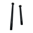 2pcs New Front rear 100mm   142mm M12 1 5mm Thread Pitch Aluminum Thru-axle Set