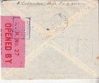 Palestine  Censored Cover  A  Lichtenstein  Haifa  To Aube  France  20 Nov 1939