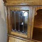Rare  Antique Globe-wernicke 5-stack Bookcase Oak Barrister Grade 299 Lead Glass