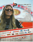 2026 Leah Pruett Signed Nhra Drag Racing She s Back Hero Photo Card Dodge Mopar