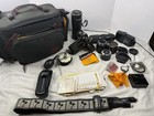 Vintage Minolta X-700 35mm Slr Camera With Lenses Bag Lot