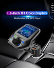Bluetooth Car Fm Transmitter Mp3 Player Hands Free Radio Adapter Kit Usb Charger